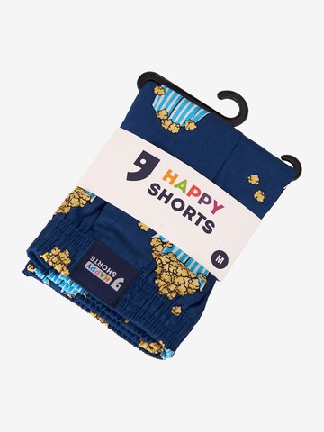 Happy Shorts Boxer ' Prints ' in Blau