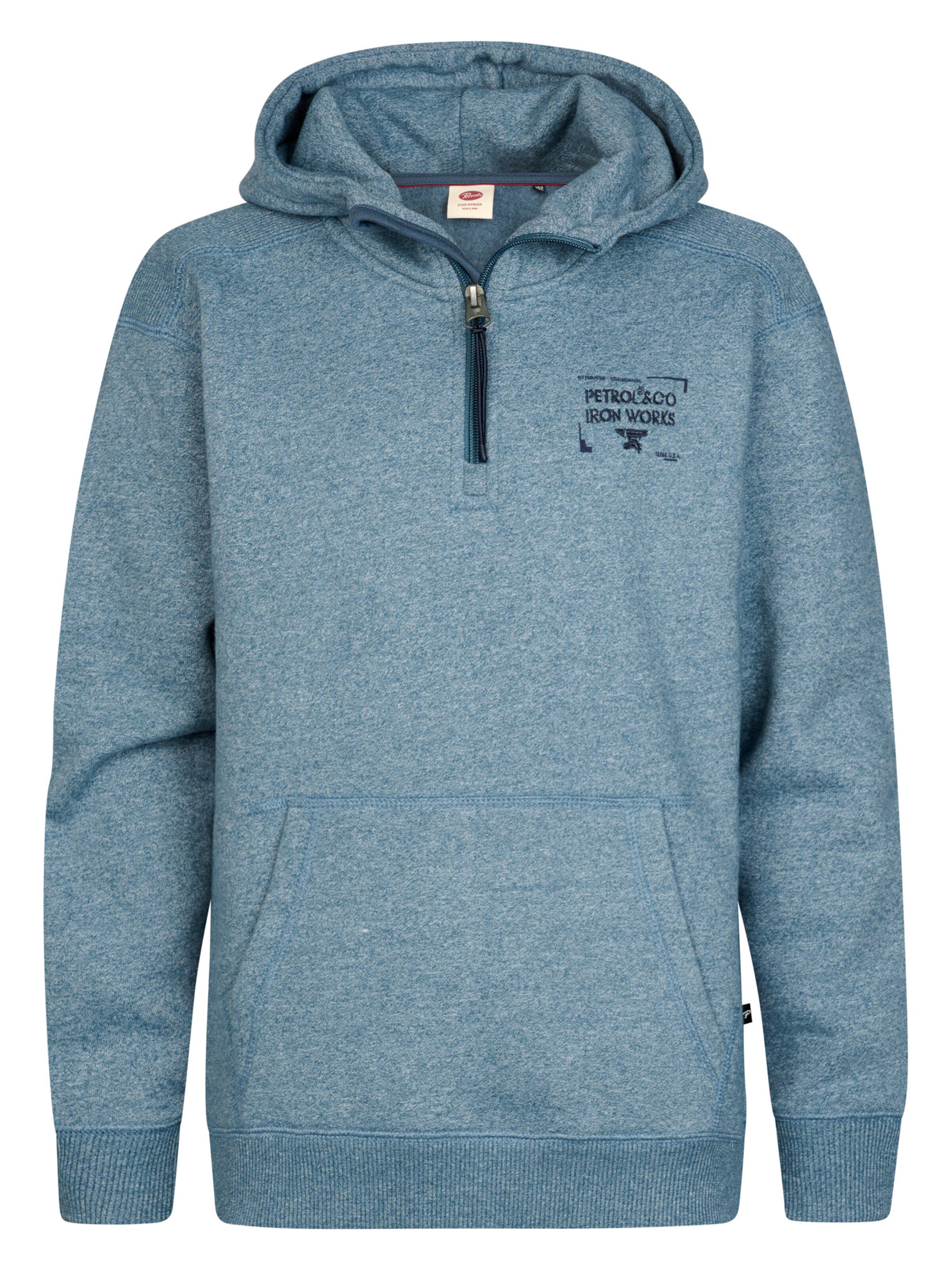 Petrol Industries Sweatshirt in 104 in blau, Produktansicht