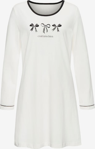 VIVANCE Nightgown in Beige: front