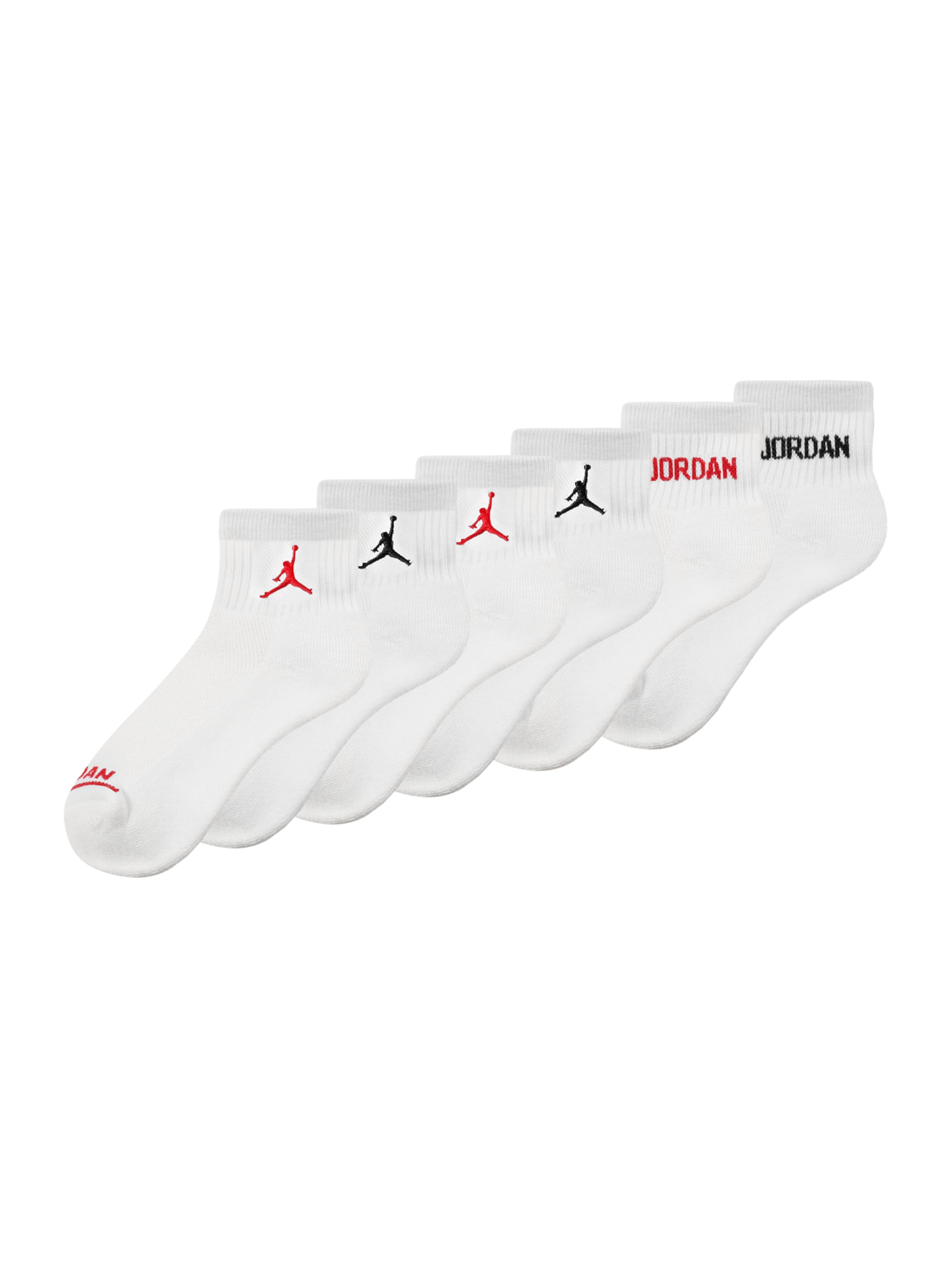 Jordan Κάλτσες σε λευκό: μπροστά