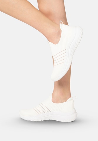 Scarpa slip-on di Elara in bianco