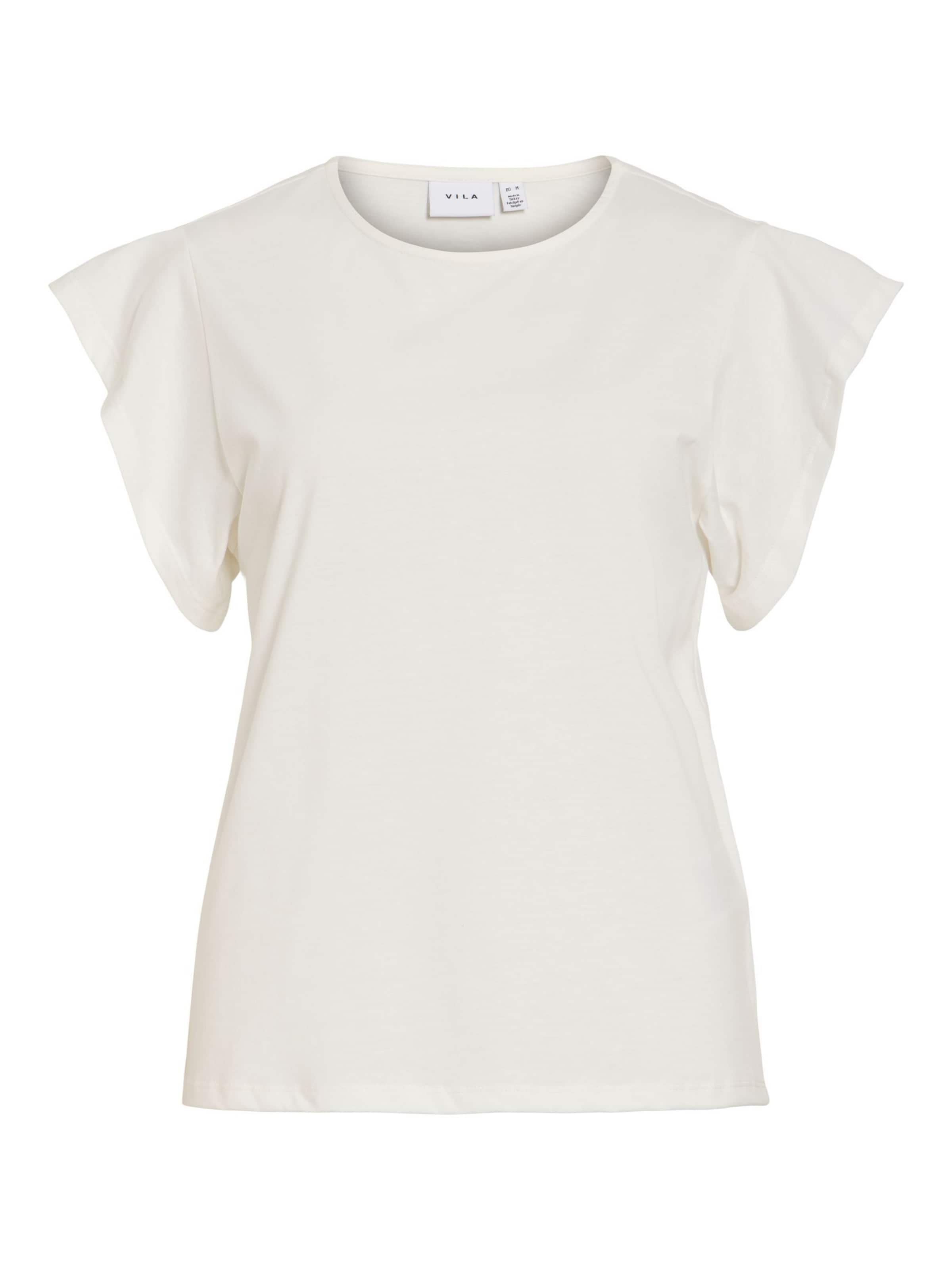 VILA - Camiseta en blanco: frente