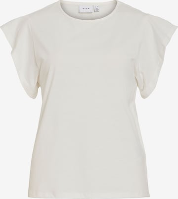 VILA - Camiseta en blanco: frente