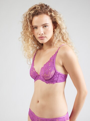 Invisible Soutien-gorge 'Ingrid' Hunkemöller en violet : devant