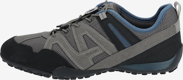 GEOX Sportlicher Schnürschuh in Grau