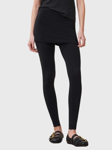 AllSaints - Skinny Leggings 'Raffi' en negro: frente