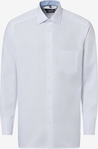 Andrew James Zakelijk overhemd in Wit: voorkant