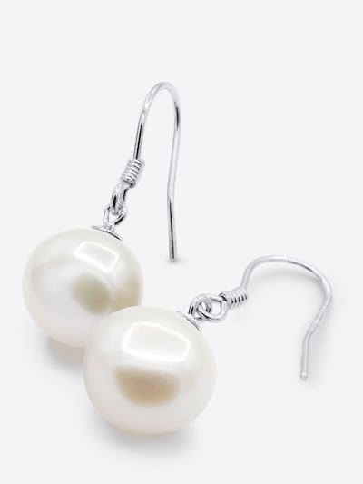 Ateliers Saint Germain Oorbellen 'Odeon' in de kleur Wit, Productweergave