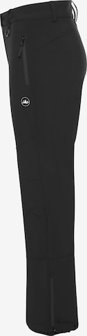 POLARINO Regular Skihose in Schwarz