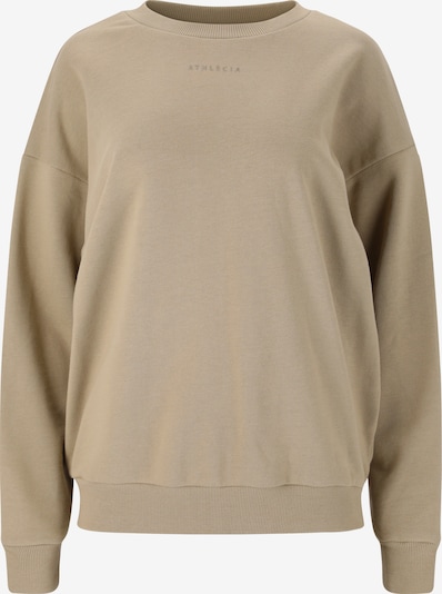 Athlecia Urheilullinen collegepaita 'Naomi' koossa S värissä beige / musta, Tuotenäkymä