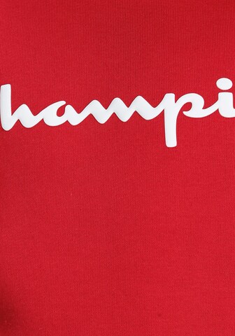 Champion Authentic Athletic Apparel Sweatshirt i röd