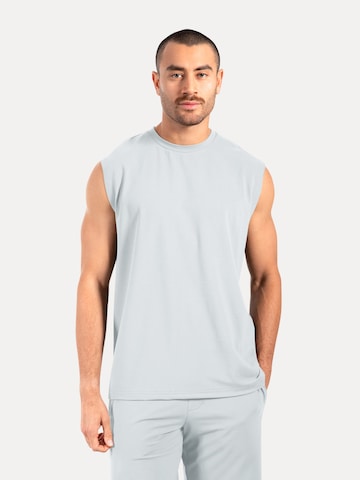 T-Shirt fonctionnel 'Xion' Smilodox en gris : devant