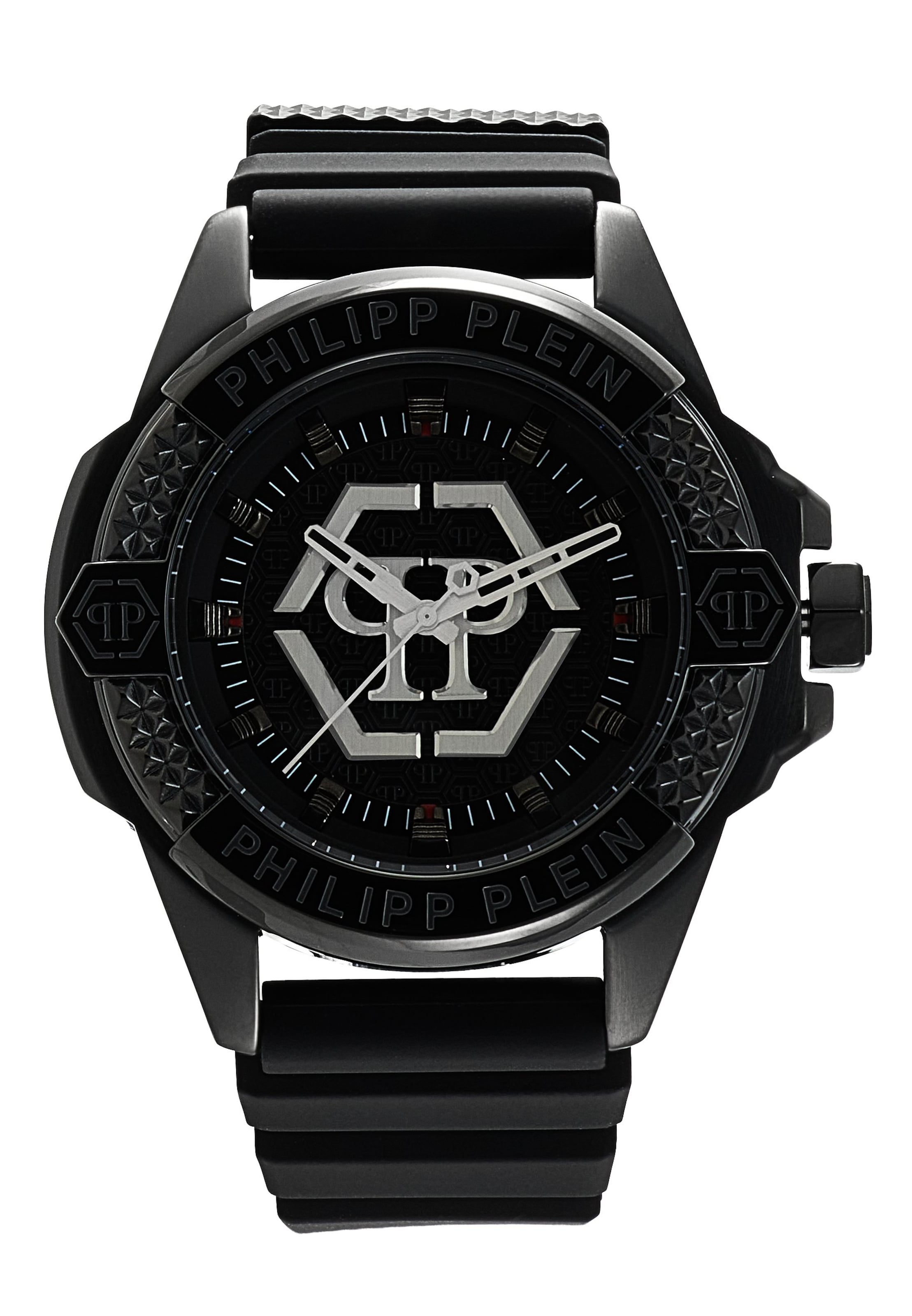 Philipp Plein Аналоговые часы в Черный: спереди