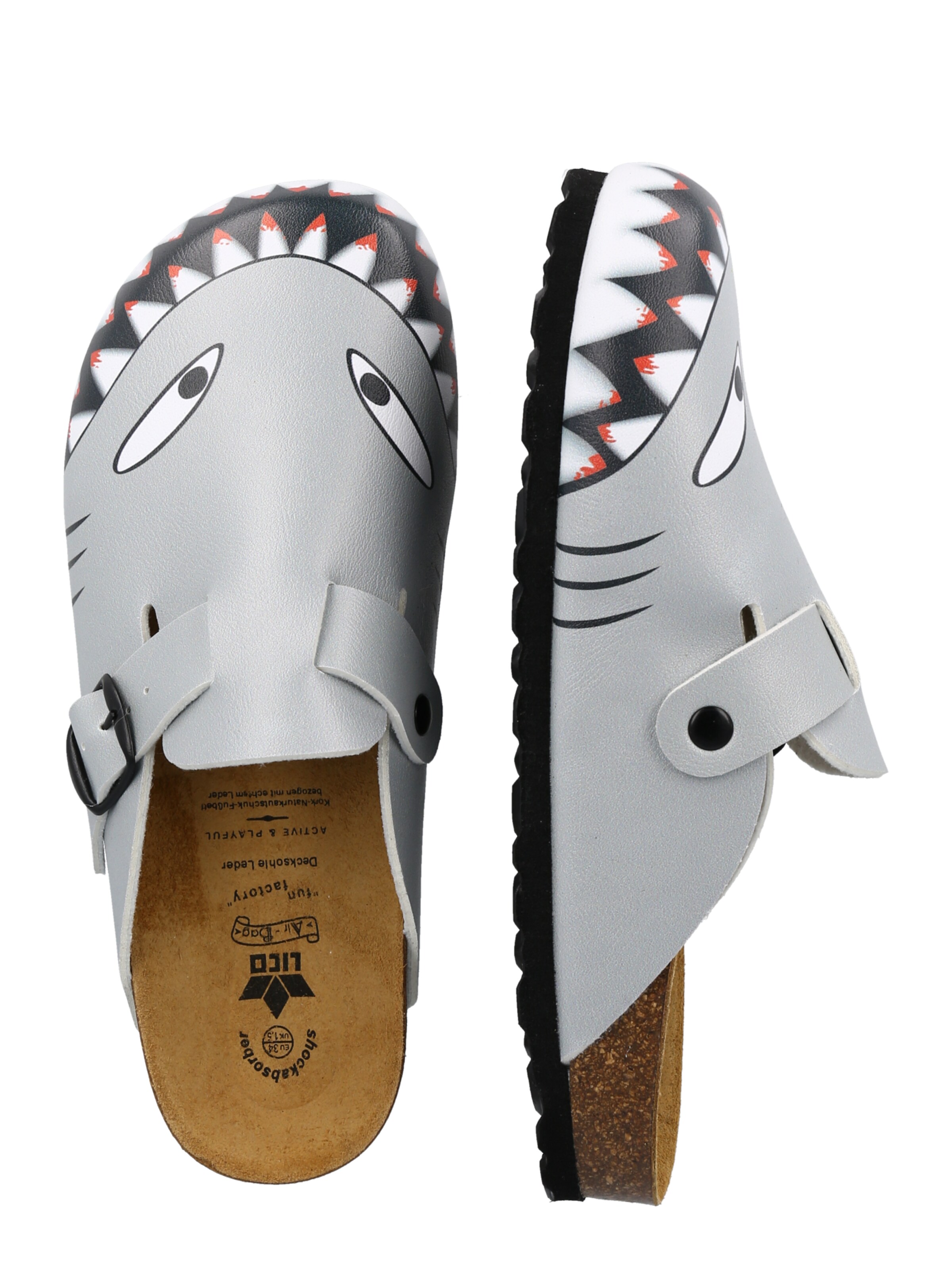 LICO Slipper in Grey