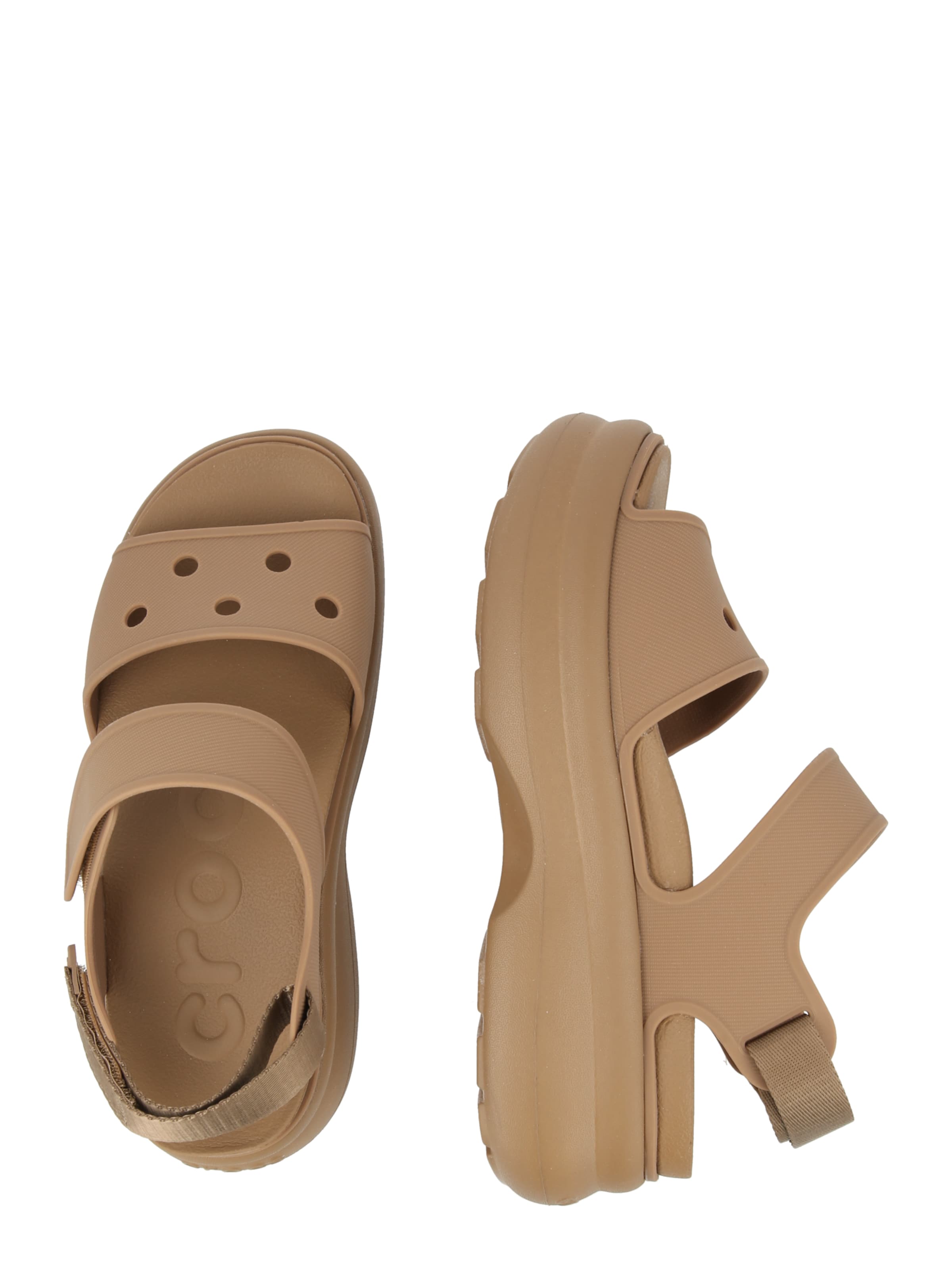 Crocs Sandalen met riem 'Soho' in Bruin