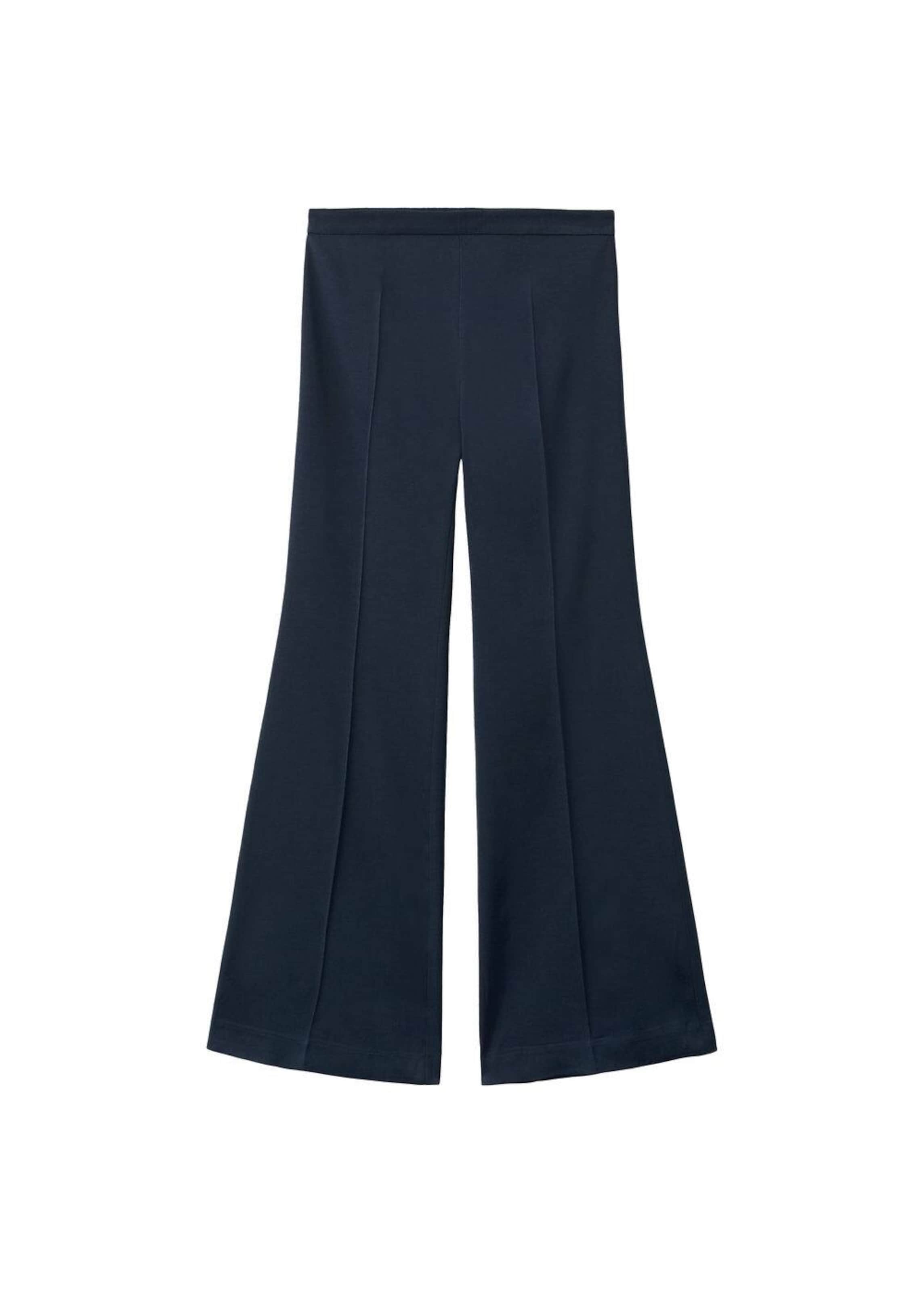 MANGO Pleated Pants 'Harry' in Blue: front