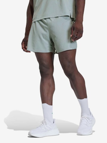 ADIDAS PERFORMANCELoosefit Sportske hlače 'ADI365' - zelena boja: prednji dio