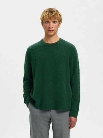 SELECTED - Jersey en verde: frente