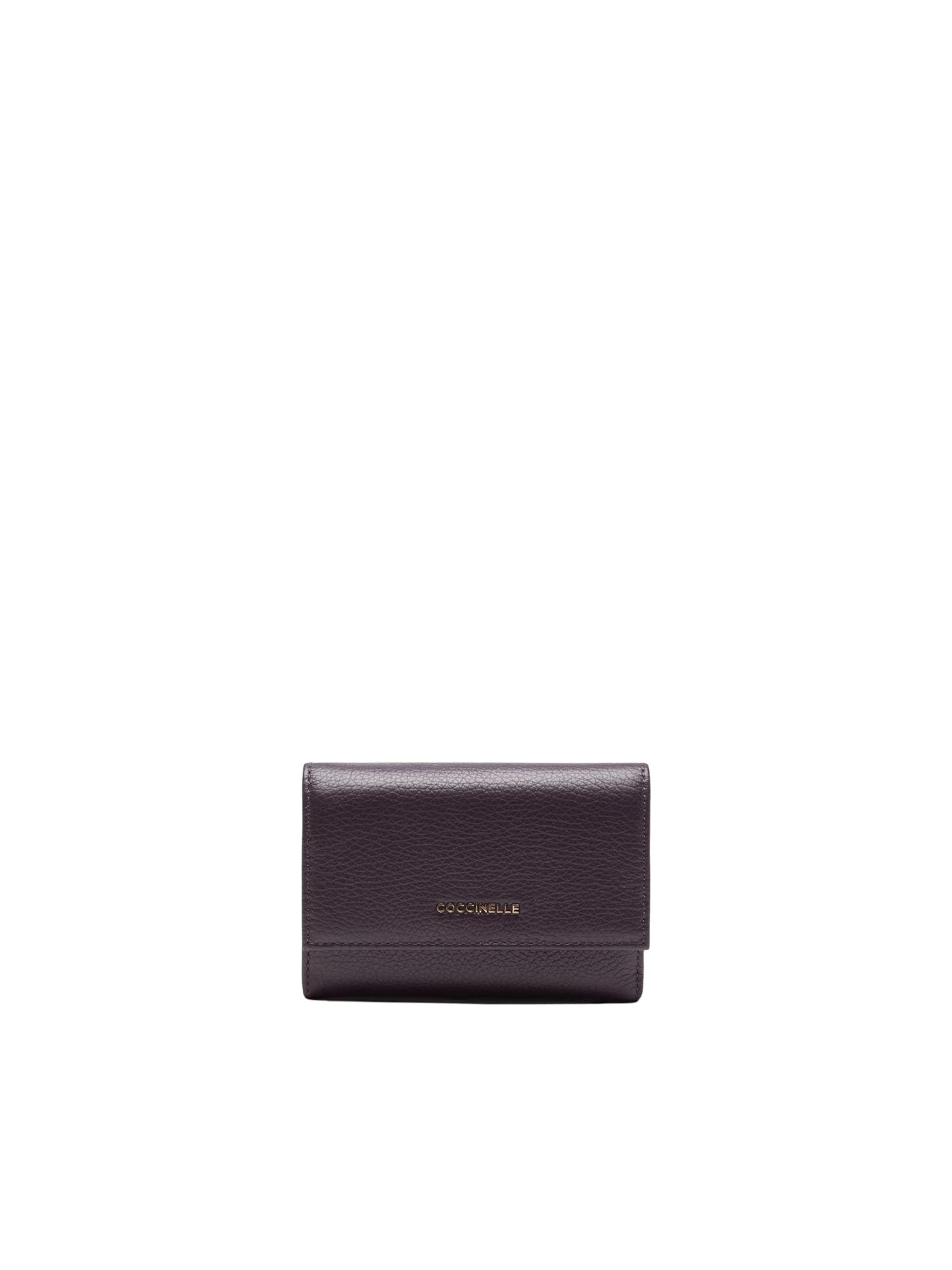 Coccinelle Wallet 'COCCINELLE METALLIC  8' in Red: front