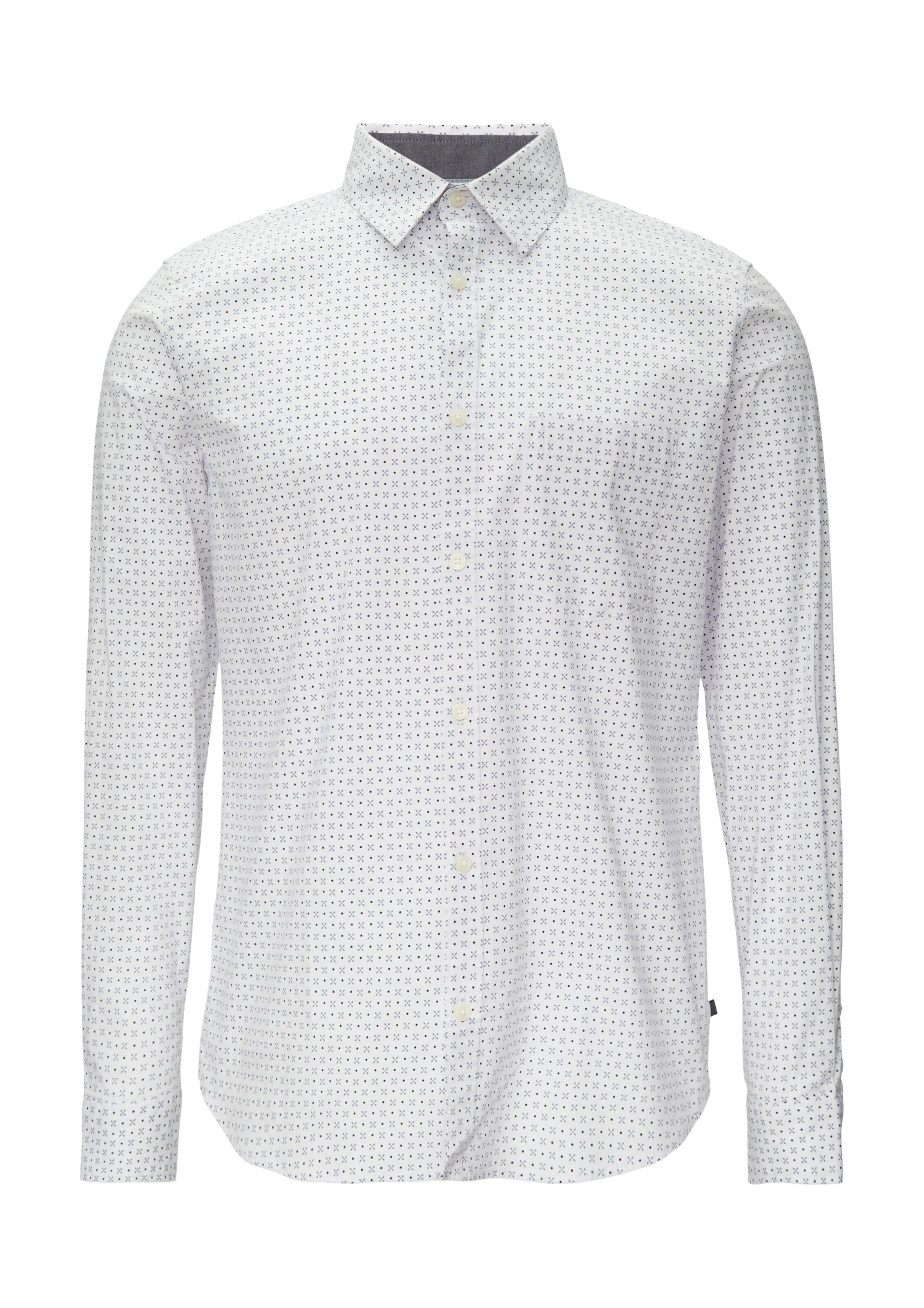 Coupe slim Chemise s.Oliver en blanc : devant