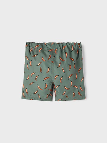 Shorts de bain 'Zaddi' NAME IT en vert