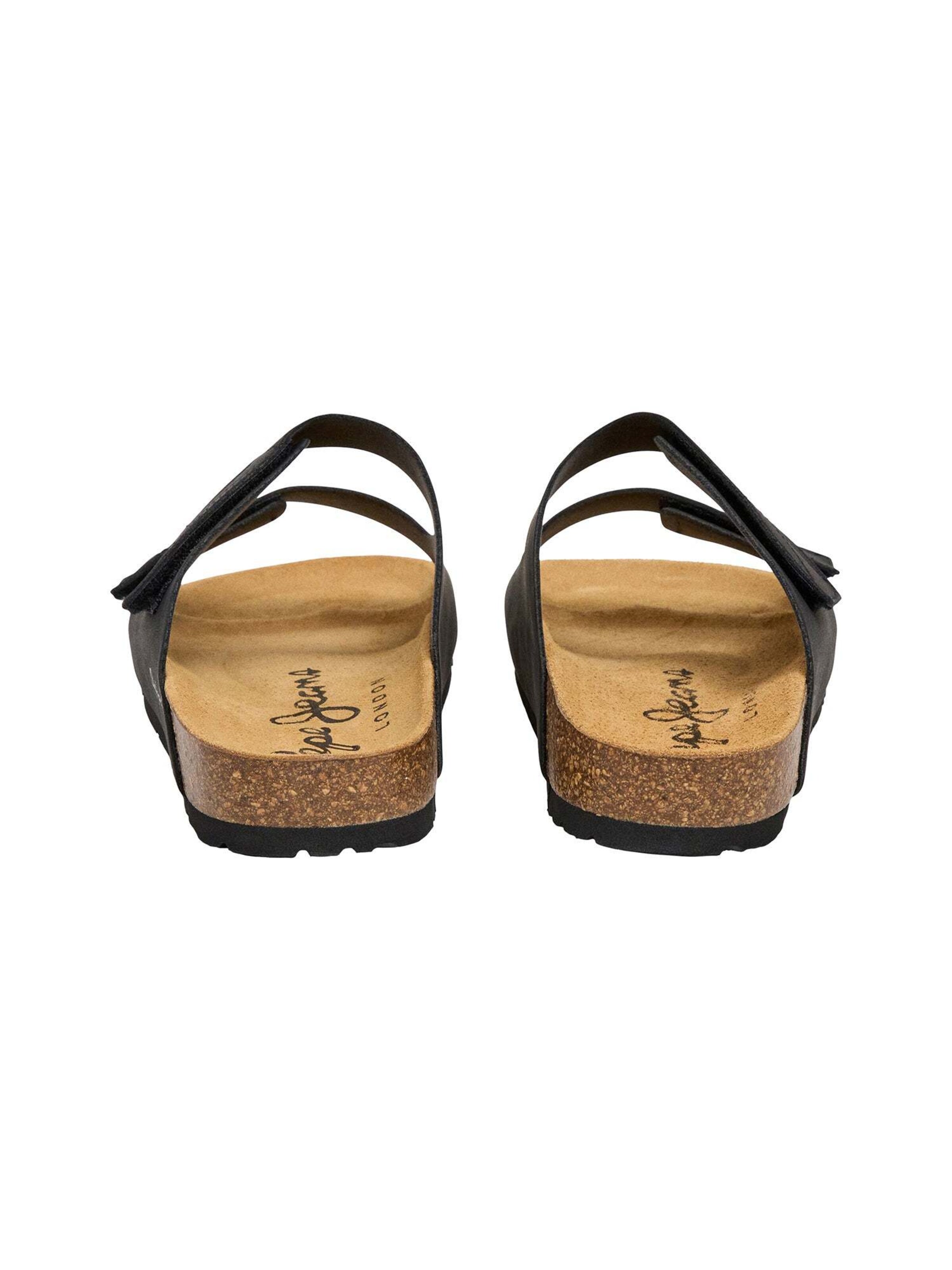 Pepe Jeans Pantolette in Schwarz