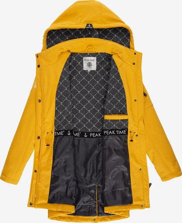 Manteau fonctionnel Peak Time en jaune