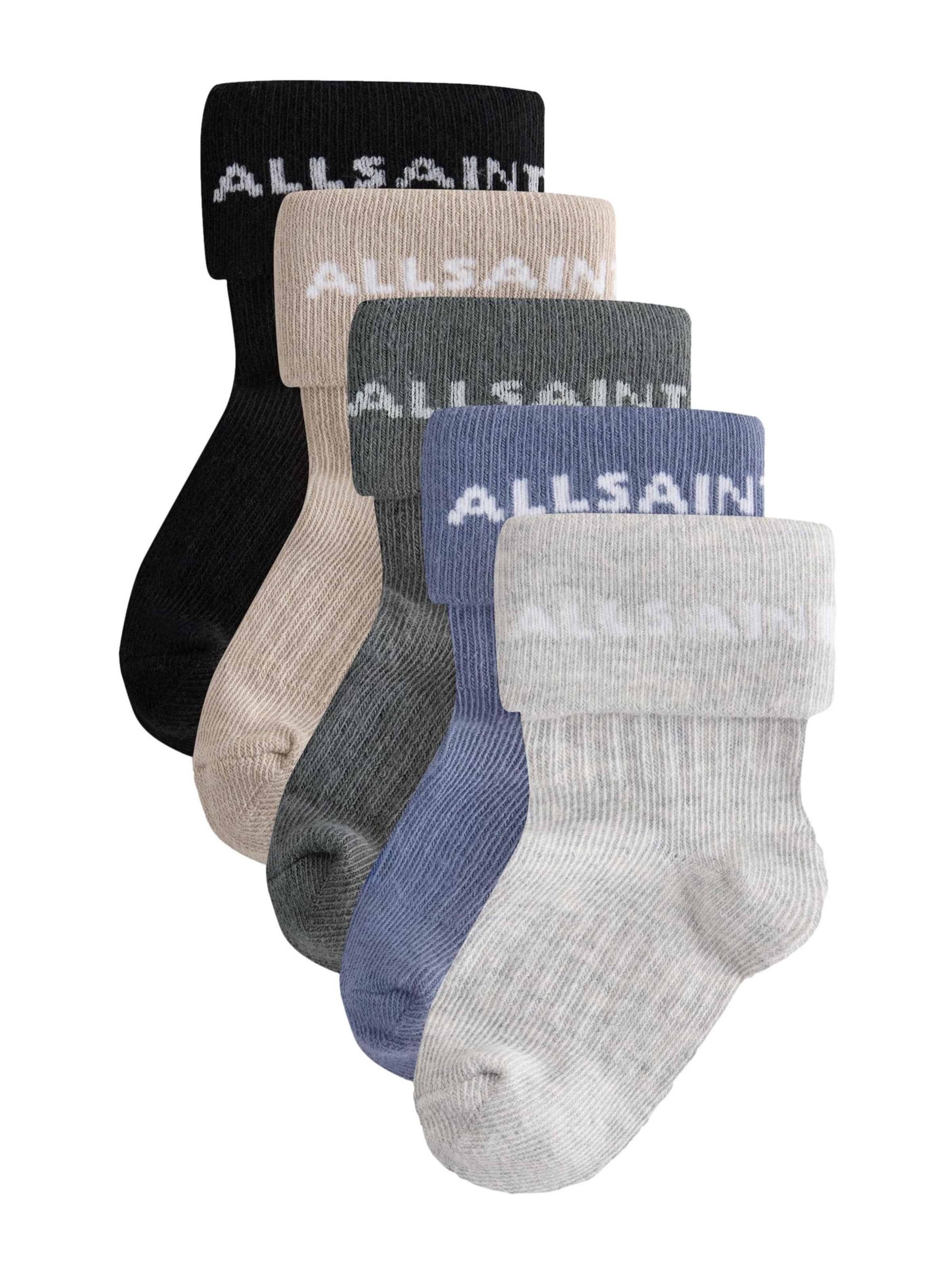 Chaussettes smALLSAINTS en beige : devant