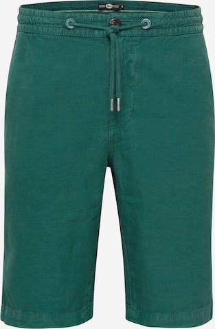 Petrol Industries Regular Chino Pants in Green: front
