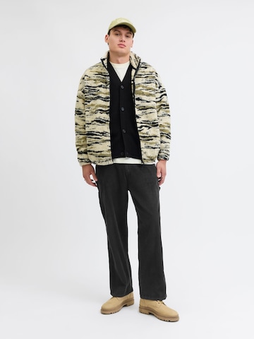 JACK & JONES Wide leg Broek in Zwart