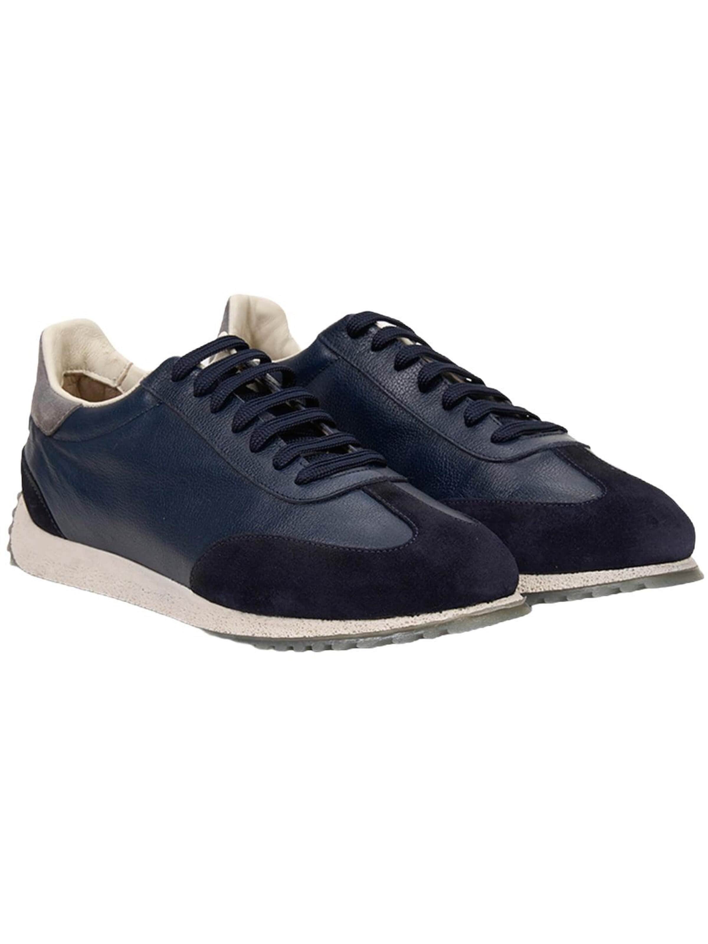 Desa Slip-ons 'Trainer' in Blauw: voorkant