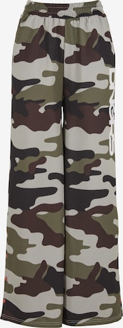 Loosefit Pantalon 'Cold' Dangerous DNGRS en mélange de couleurs : devant