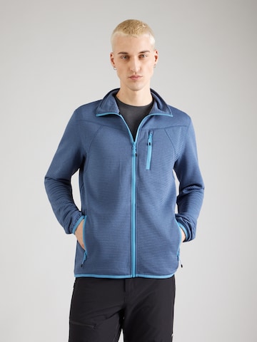 ICEPEAK Функционално поларено яке 'BERTHOLD' в синьо: отпред