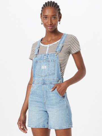 LEVI'S ® Normalny krój Ogrodniczki jeansowe 'Vintage Shortall' w kolorze niebieski: przód