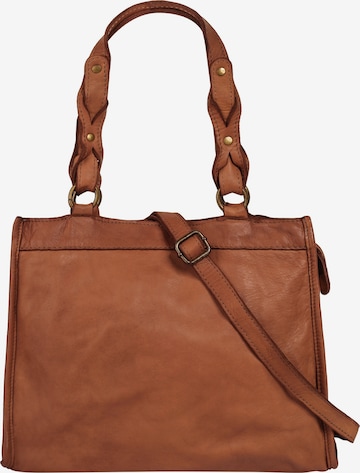 Cabas Samantha Look en marron : devant
