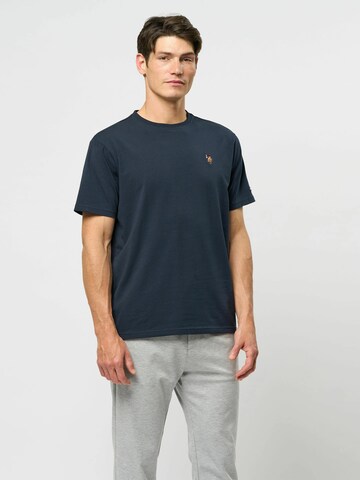 U.S. POLO ASSN. T-Shirt 'Nord' in Blau: Vorderseite