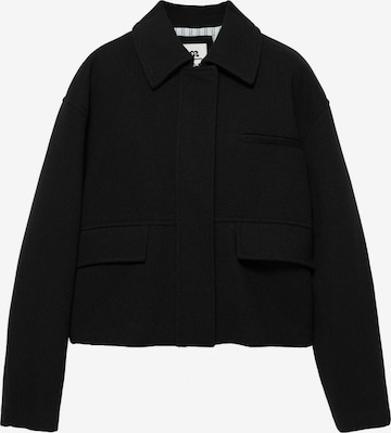 Pull&Bear Välikausitakki värissä musta: etupuoli