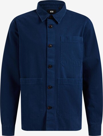 WE Fashion - Regular Fit Camisa em azul: frente