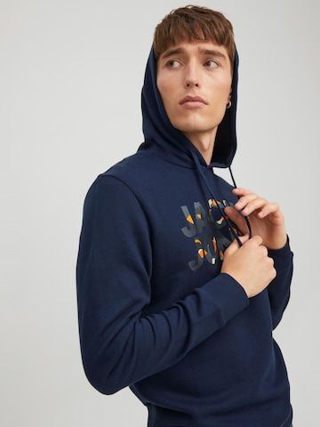 JACK & JONES كنزة رياضية 'Ramp' بلون أزرق