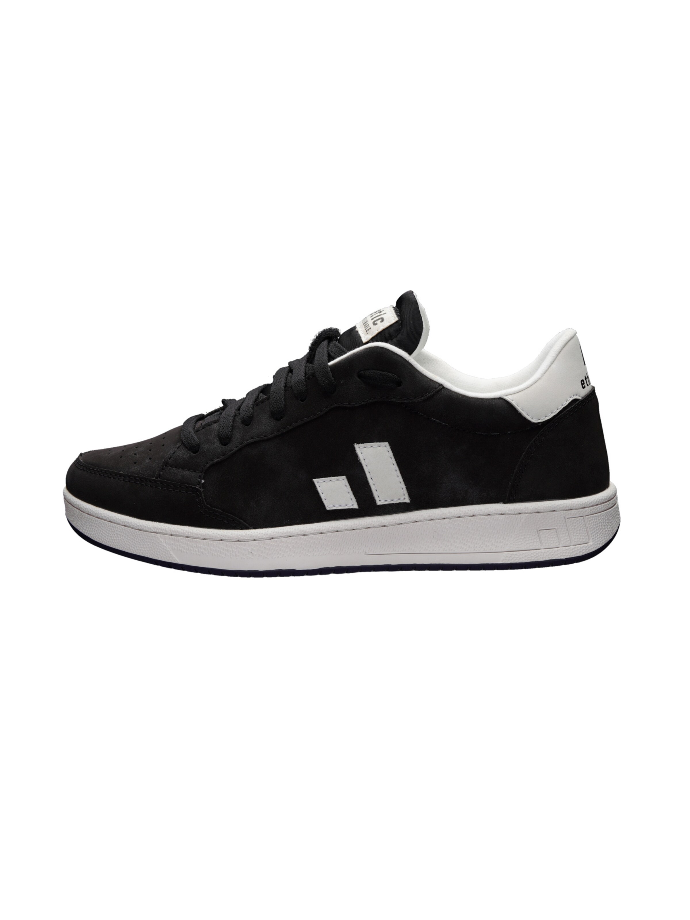 Ethletic Platform trainers 'Jesse' in Black: front