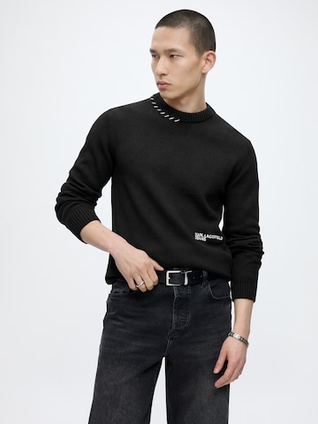 KARL LAGERFELD JEANS - Jersey en negro