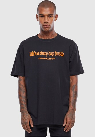 MT Upscale Shirt 'Hustle' in Black: front