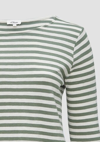 T-shirt s.Oliver en vert
