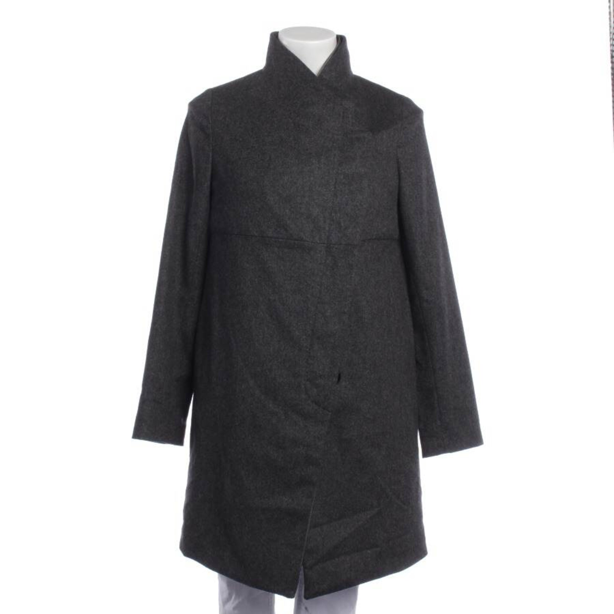 Brunello Cucinelli Jacket & Coat in XS in Grey: front