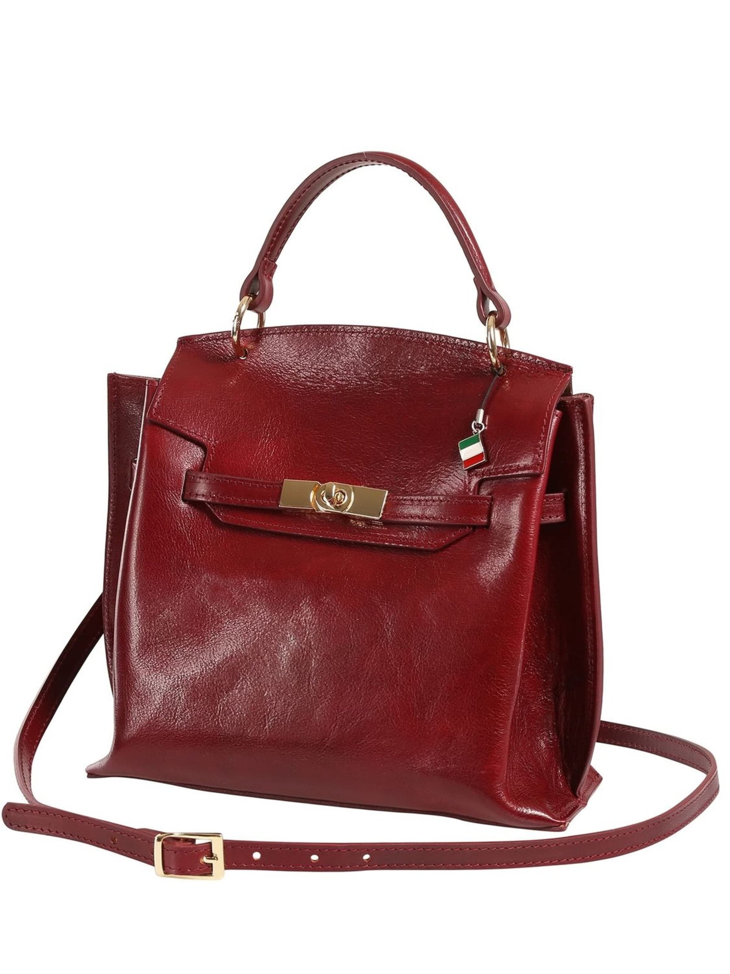 Borsa a mano di Florence in rosso