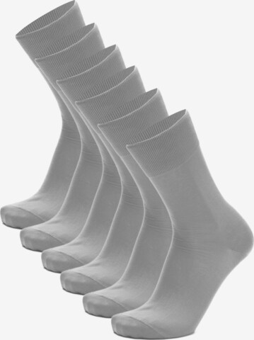 Ciocca Socks in Grey: front