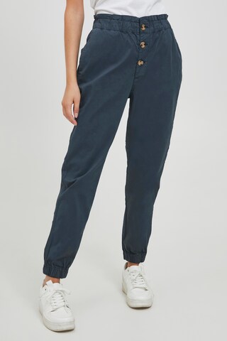 Oxmo Tapered Chinohose 'CONZI' in Blau: predná strana