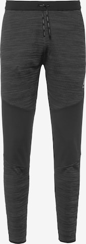 ODLO Tapered Workout Pants 'Essential' in Black: front