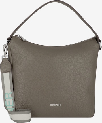 BOGNER Shoulder Bag in Brown: front