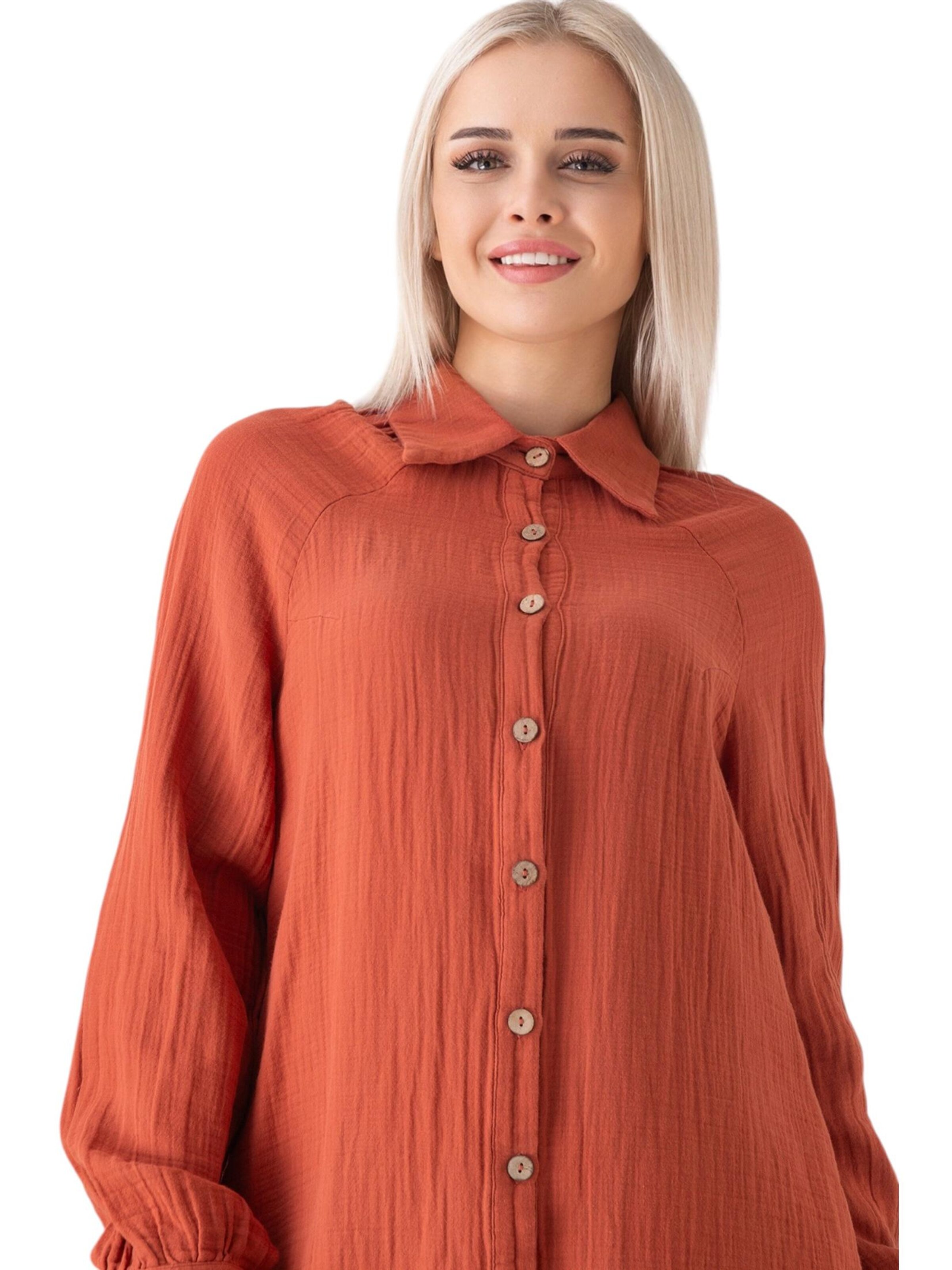 WENOR Blouse 'Noura Modest' in Red